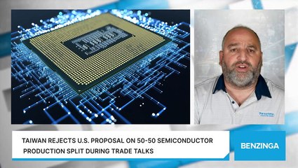 Taiwan Rejects U.S. Proposal On 50-50 Semiconductor Production Split During Trade Talks