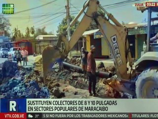 Zulia | Más de 250 familias serán favorecidas con la sustitución de tuberías de aguas residuales