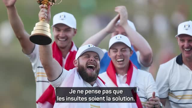Ryder Cup - Hatton : J'ai été victime de nombreuses insultes