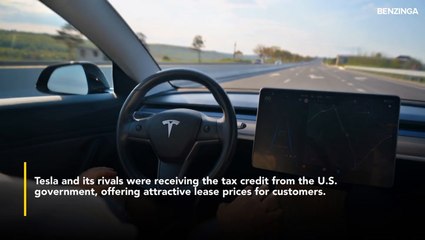 Leasing A Tesla Just Got More Expensive As Tax Credits Expire