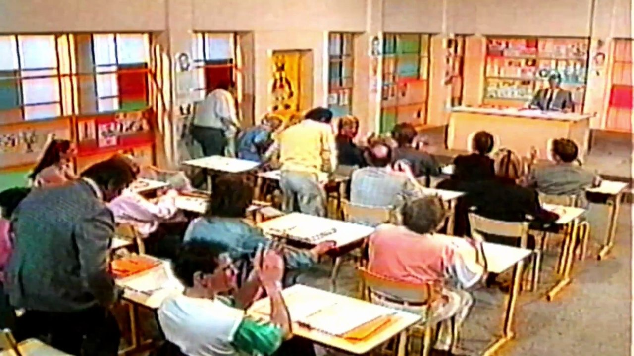 Michel Bonnet et Jean-Jacques Devaux - La Classe - Avril 1989