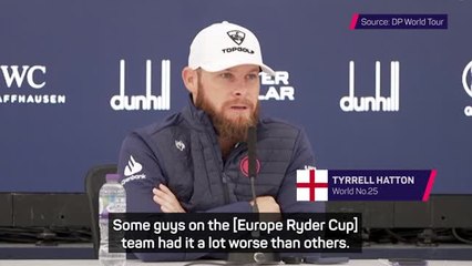 Hatton slams US insults at the Ryder Cup as 'not the way forward'