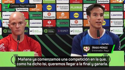 Iñigo Pérez: "Nuestra mentalidad es llegar a la final y ganarla"