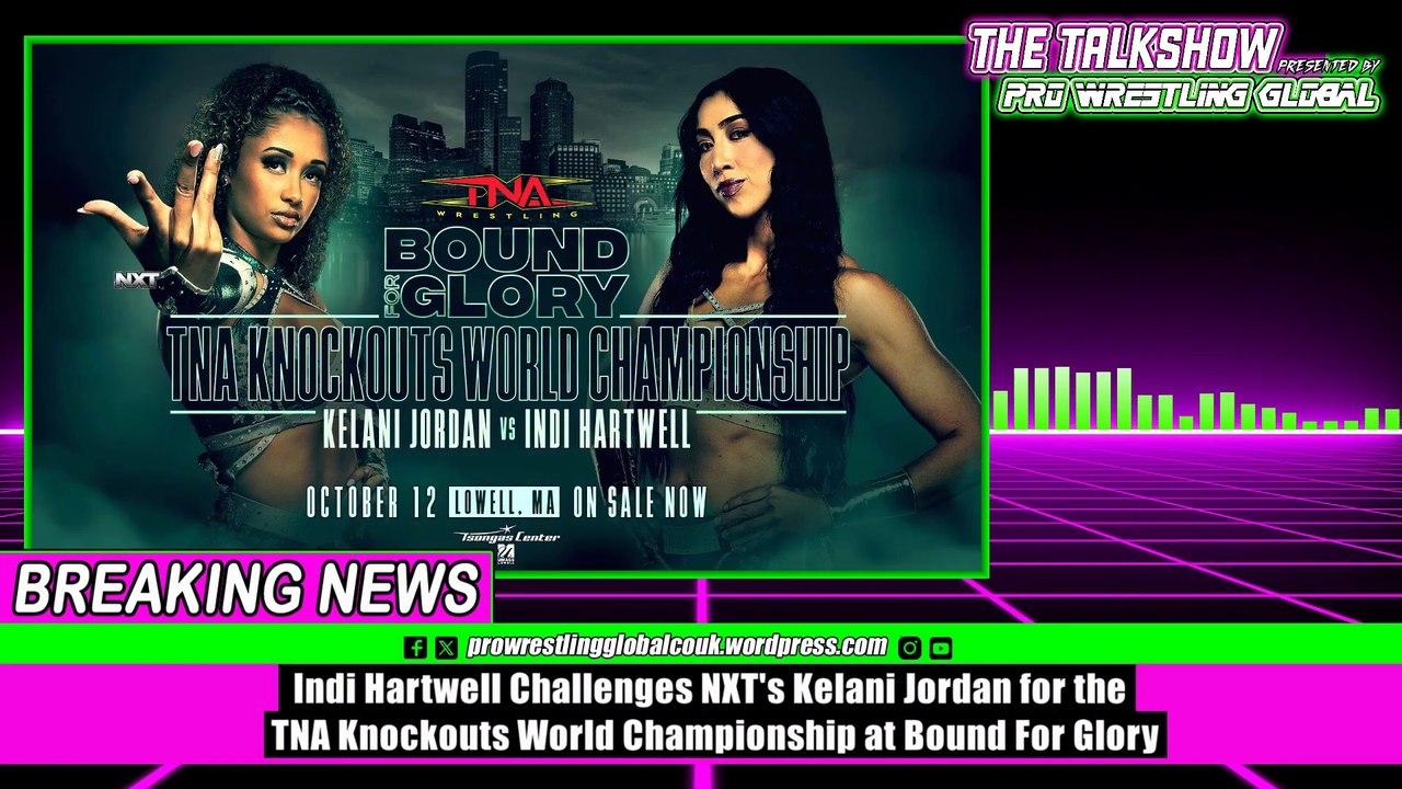 Indi Hartwell Challenges NXT's Kelani Jordan for the TNA Knockouts World Championship at Bound For Glory