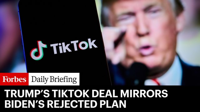 Why Trump’s TikTok Deal Seems Like A Repackaged Version The Biden White House Rejected