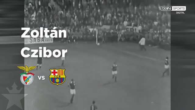 Zoltán Czibor Goal Barcelona vs Benfica European Cup Final May 1961 | Best Champions League Goals