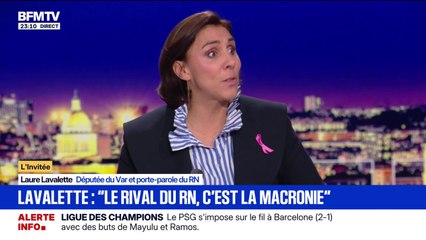 Présidentielle 2027: "Notre adversaire, c'est le camp de la Macronie", affirme Laure Lavalette, députée du Var et porte-parole du RN