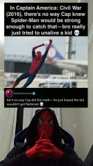 In CAPTAIN AMERICA: CIVIL WAR (2016) - There's no way Cap could have known that Spider-Man would be strong