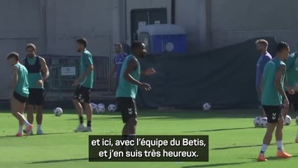 Betis - Bakambu : "Je dois profiter de ce moment"