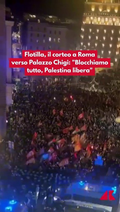 Flotilla, esplode la protesta in Italia: da Milano a Roma migliaia in piazza per Gaza