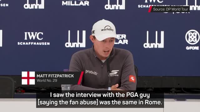 Fitzpatrick slams 'offensive' Rome and Bethpage comparisons in PGA apology