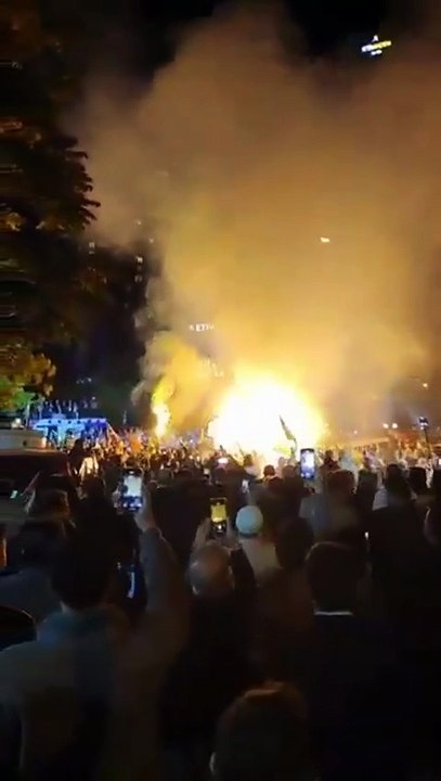 Ankara'da ABD Büyükelçiliği önünde Sumud Filosu eylemi