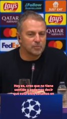 Flick autocrítico tras la derrota ante el PSG