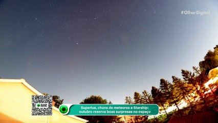 Superlua, chuva de meteoros e Starship: outubro reserva boas surpresas no espaço