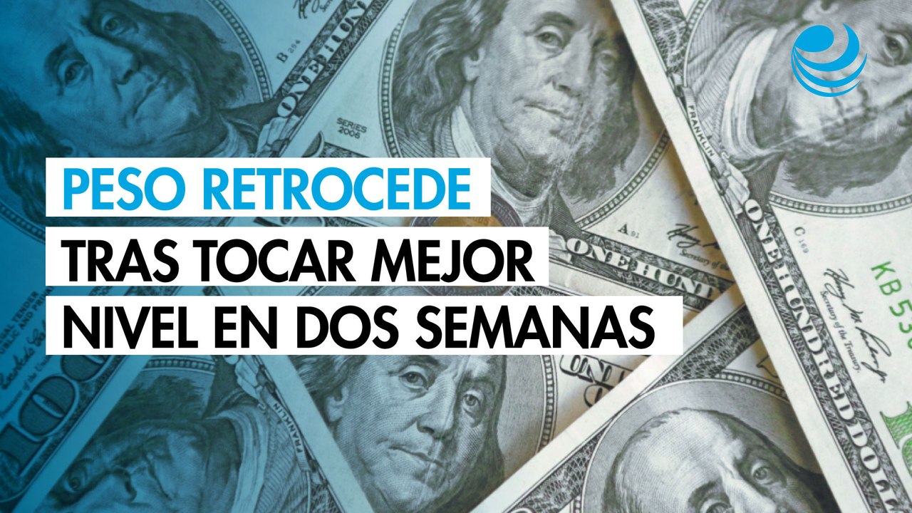 Peso retrocede levemente contra el dólar tras t...