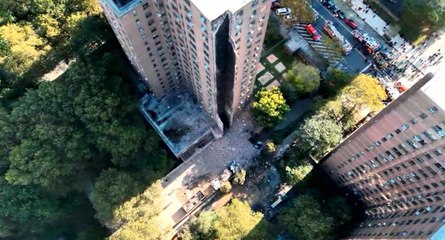 Parte de prédio em Nova York desaba; veja o vídeo