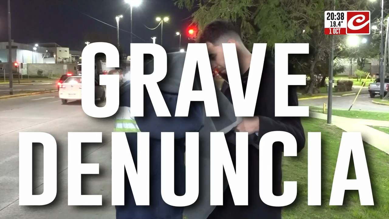 Grave denuncia