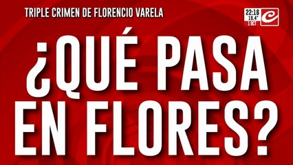 ¿Que pasa en flores?