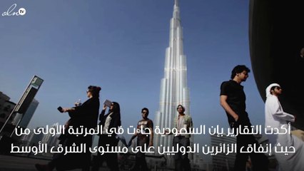 السعوديون في صدارة الإنفاق السياحي في لندن ودبي لعام 2018