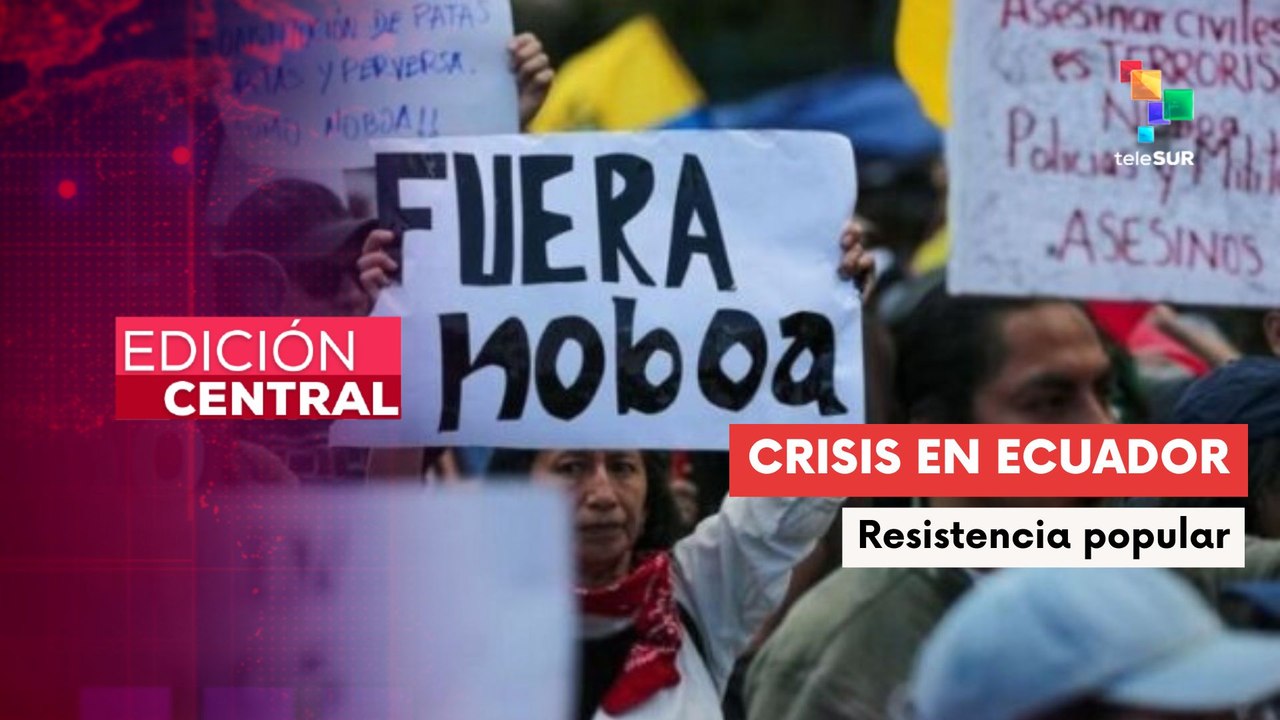 En Ecuador crecen las protestas contra las políticas de Daniel Noboa