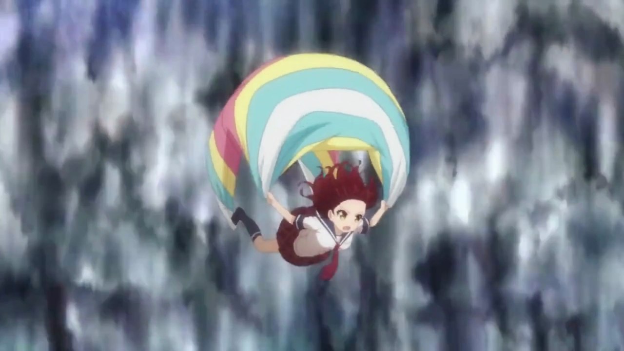 Anne Happy - parachute fail