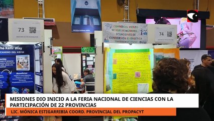 Con la participación de más de mil estudiantes de 22 provincias, Misiones inauguró la Feria Nacional