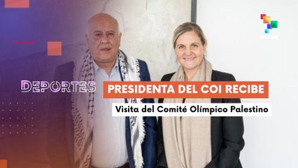 Presidenta del COI recibió a Jibril Rajoub DEPORTES TE LO CUENTO  01-10-2025