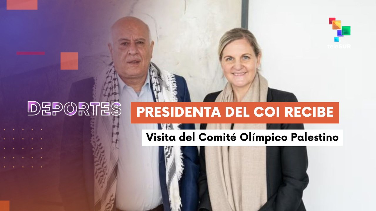 Presidenta del COI recibió a Jibril Rajoub DEPORTES TE LO CUENTO  01-10-2025