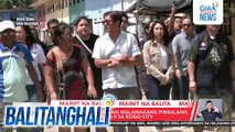 PBBM, iniinspeksyon ang malawakang pinsalang dulot ng magnitude 6.9 sa Bogo City | Balitanghali