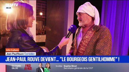 Théâtre: Jean-Paul Rouve prend le costume du "Bourgeois Gentilhomme"