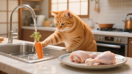 Ginger Came Home Empty-Handed, but Received a Special Gift from the Tabby Cat