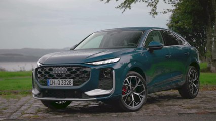 Audi Q3 Sportback Design Preview in Malpelo Blue
