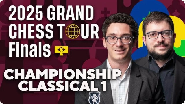 Fabiano Caruana vs Maxime Vachier-Lagrave | GCT Finals 2025 Final