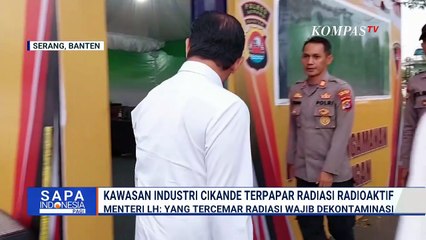 10 Titik Kawasan Industri Cikande Terpapar Radiasi Cesium-137, Menteri LH: Wajib Dekontaminasi