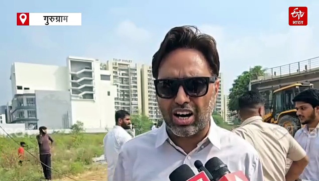 गुरुग्राम में अवैध निर्माण पर नगर निगम की कार्रवाई पर बवाल, कांग्रेस नेता और ड्यूटी मजिस्ट्रेट में तीखी बहस