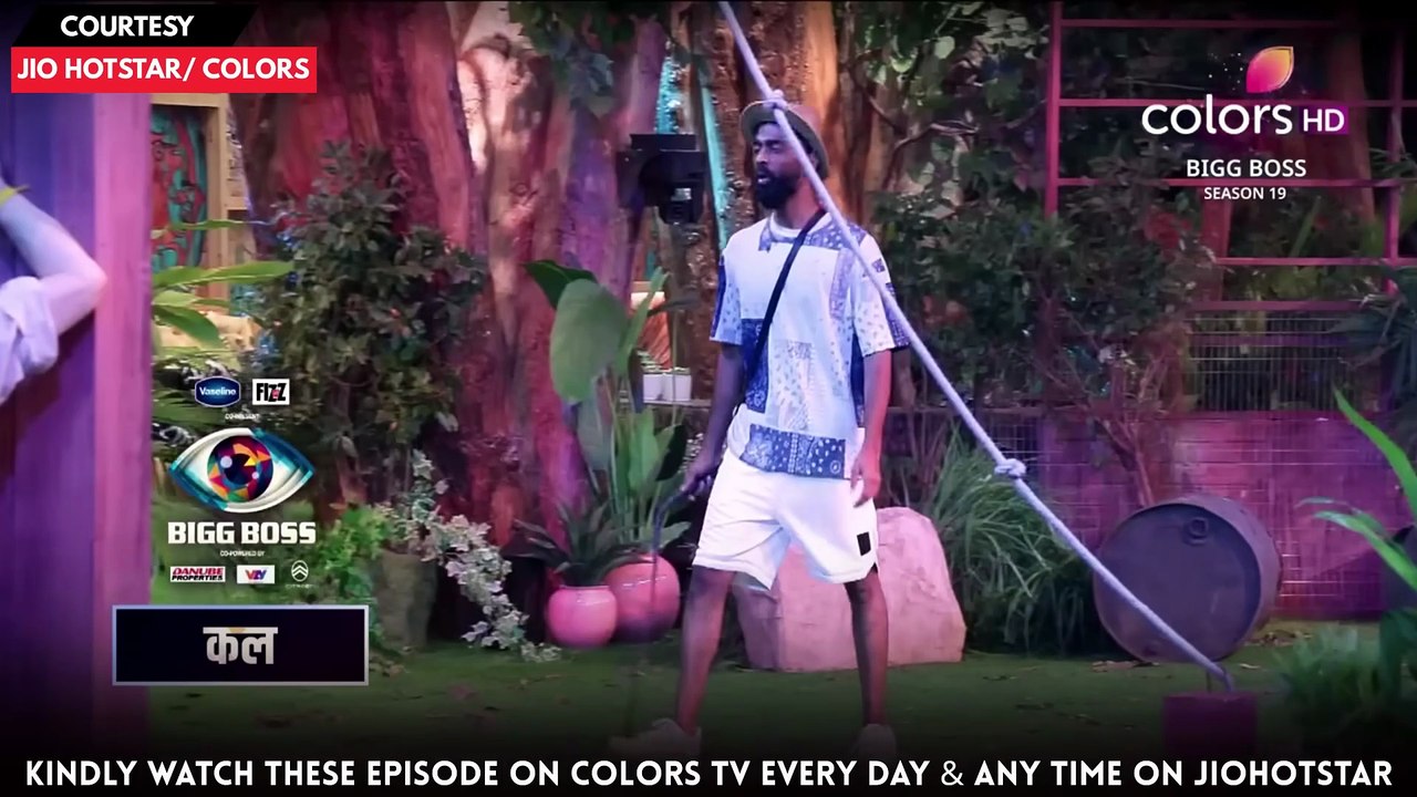 Bigg Boss 19 NEW PROMO 2nd October 2025 Today Episode 40 - Dino Park Task For Captaincy