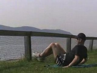 Sitting knee benders