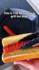 Here’s the best way to grill hot dogs so you can fully enjoy summer eating 🌭 #hotdog #grilling
