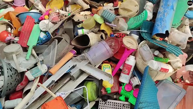 Incredible Process of Recycling Plastic Scrap to Make New Plastic Plates