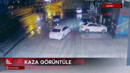 Samsun’da 2 kişinin öldüğü kazanın görüntüleri ortaya çıktı