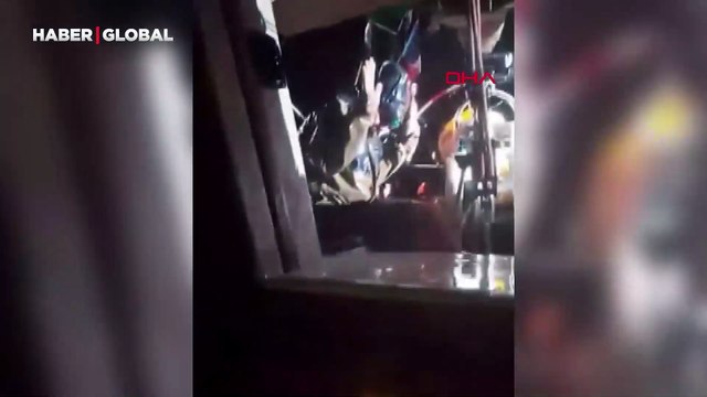 İsrail’in, Küresel Sumud Filosu'ndaki gemilerden 25 Türk aktivisti alıkoyduğu anlar