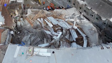 Effondrement d'une école en Indonésie: 91 personnes pourraient se trouver sous les décombres