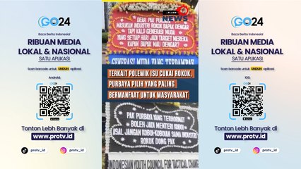 Terkait Polemik Isu Cukai Rokok, Purbaya Pilih yang Paling Bermanfaat untuk Masyarakat