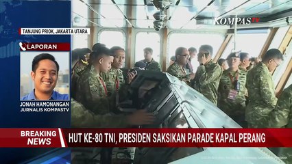 [LIVE] Jelang HUT ke-80 TNI, Armada Kapal Perang TNI AL Pamer Kekuatan di Teluk Jakarta