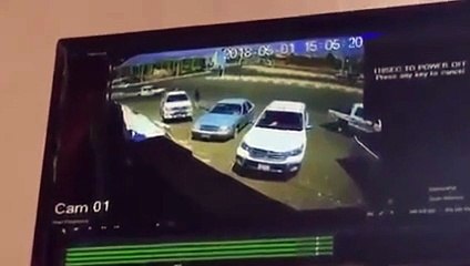 شرطة العارضة تقبض على سائق قام بدهس مُسناً متعمداً