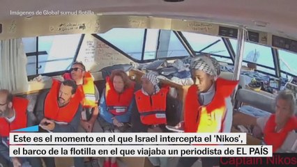NO USAR Israel intercepta la flotilla en la viajaba EL PAÍS