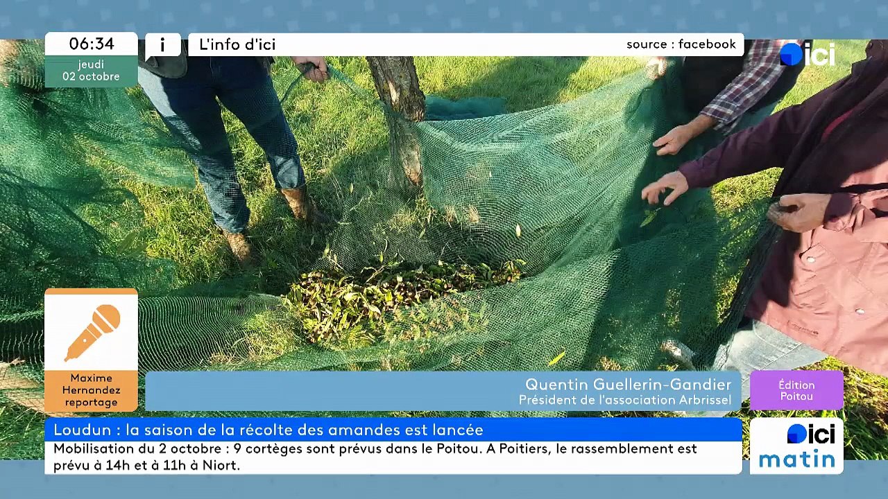 02/10/2025 - ici matin par ici Poitou en vidéo