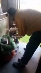 بالفيديو موقد مشتعل وشيشة داخل أحد القطارات المصرية