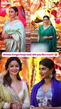 Who would you choose? #aliabhatt #ranimukherji #kajol #priyankachopra #durgapuja #glamsham [Glamsham, priyanka chopra, durga puja, alia bhatt, rani mukherji, kajol]