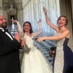 بالفيديو.. ميريام فارس تتصرّف بجنون مع هذه العروس